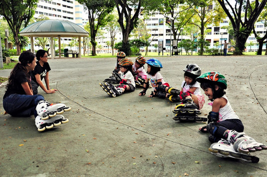 Yishun Park Inline Skating Lesson