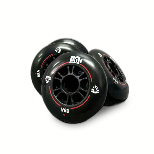 Flying Eagle Black/Red Speed 90/110/125MM Inline Skate Wheels