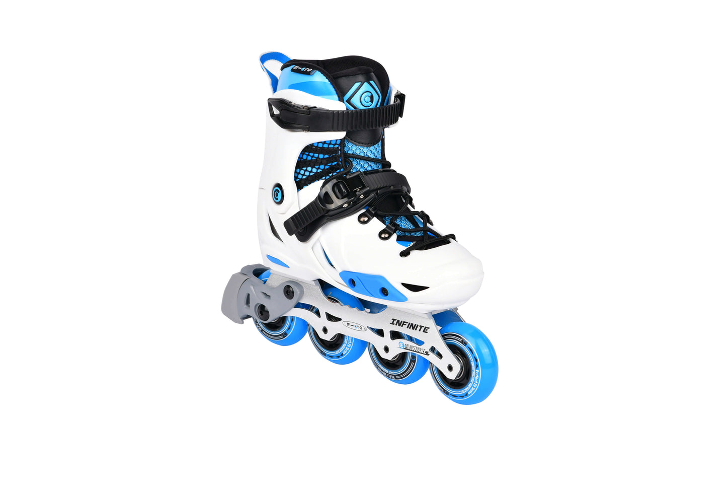 Micro Infinite White Kids Skates