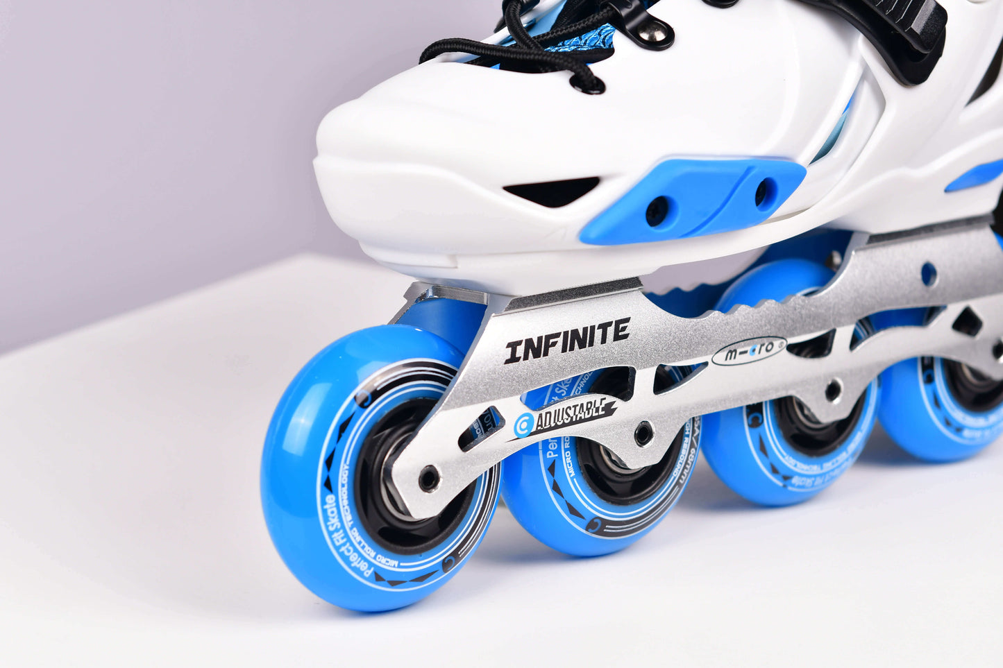 Micro Infinite White Kids Skates