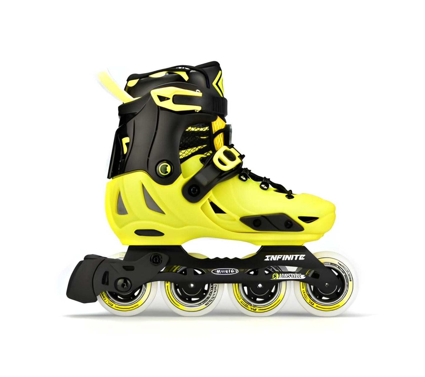 Micro Infinite Yellow Kids Skates