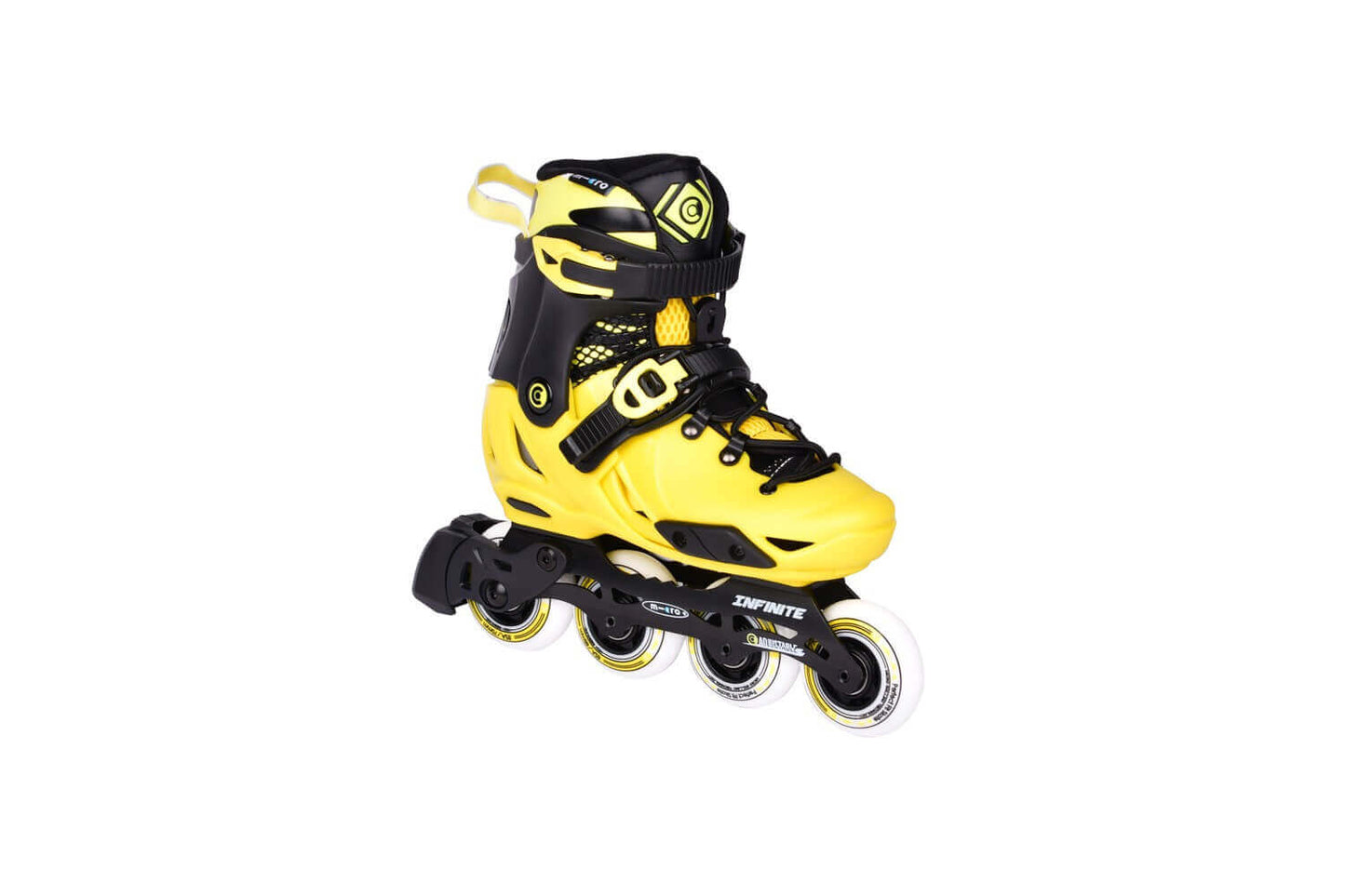 Micro Infinite Yellow Kids Skates