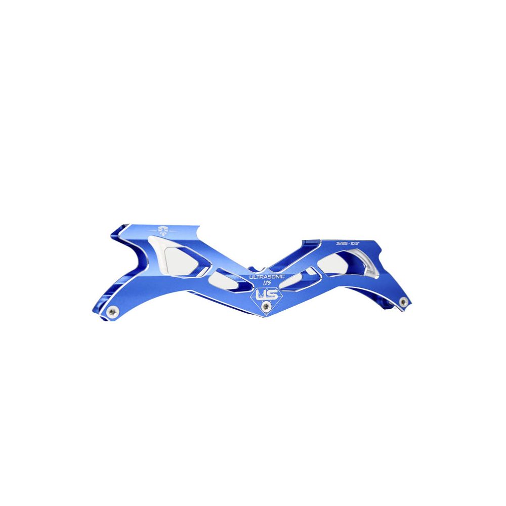 Flying Eagle Ultrasonic Inline Skate Frame 3X125MM Blue