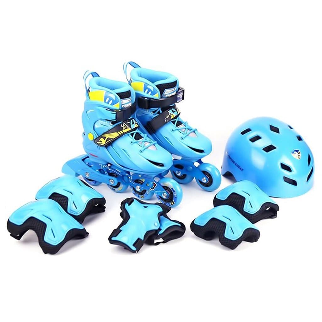 Flying Eagle NT Combo Blue Kids Skates Set