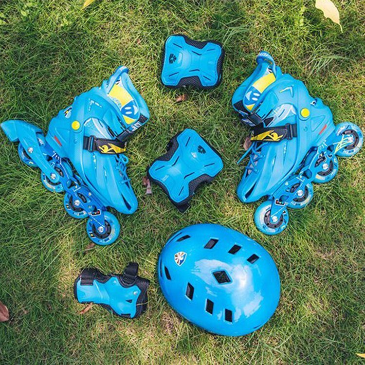 Flying Eagle NT Combo Blue Kids Skates Set