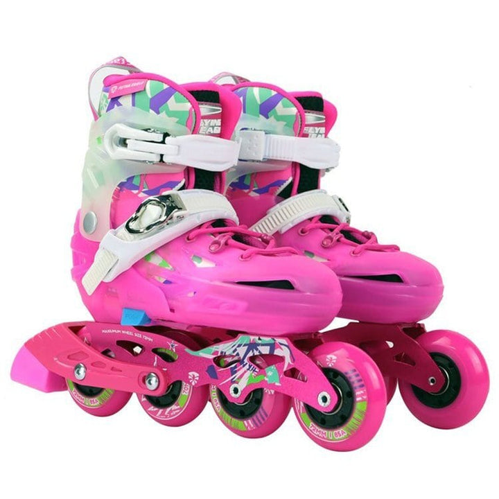 Inline Skates Stamp Pink (2 Units)